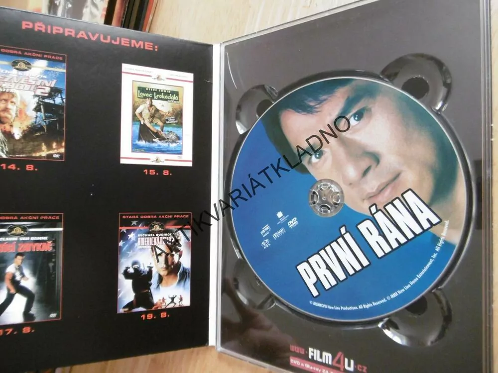 PRVNÍ RÁNA, DVD FILM