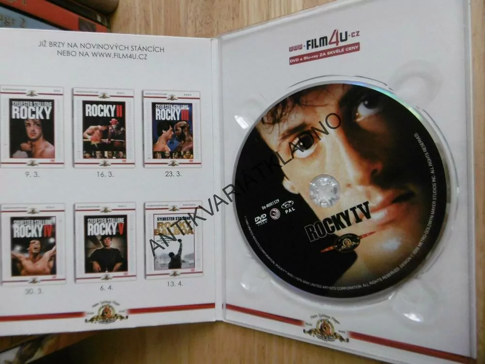 ROCKY IV, DVD FILM