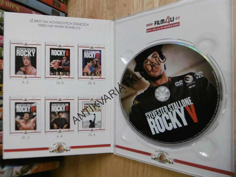 ROCKY V, DVD FILM