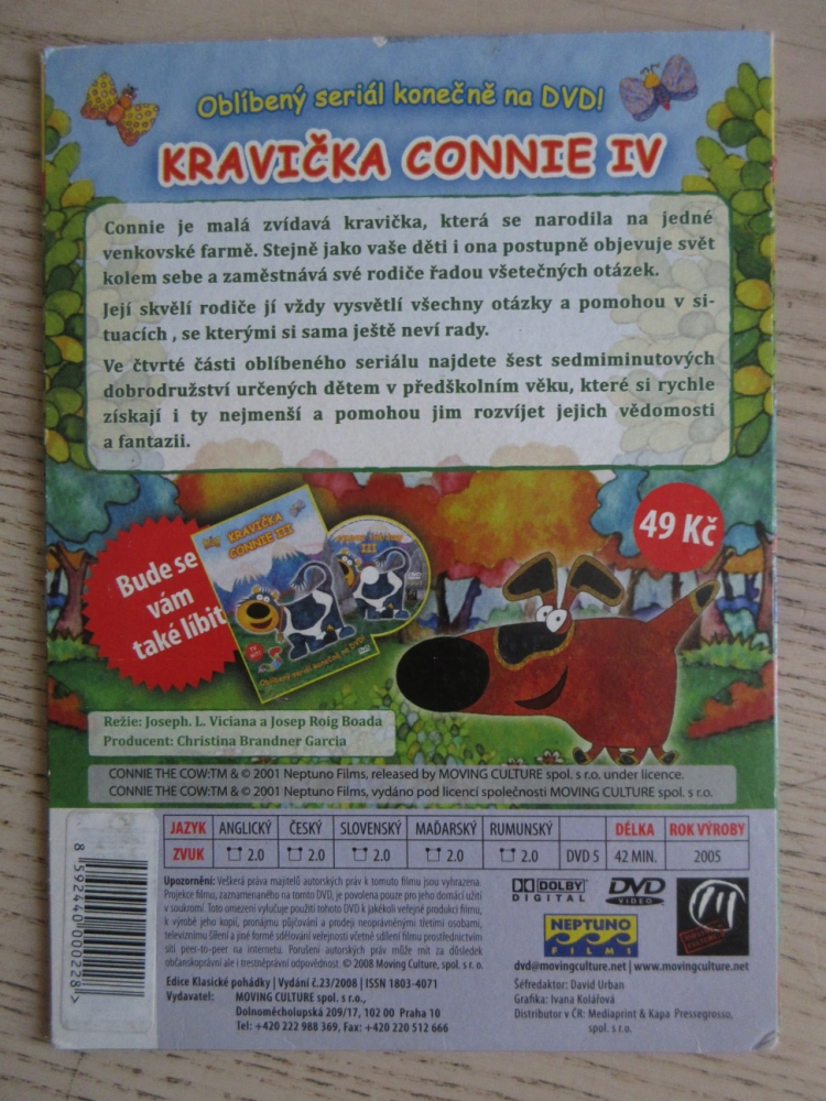 KRAVIČKA CONNIE IV, DVD FILM