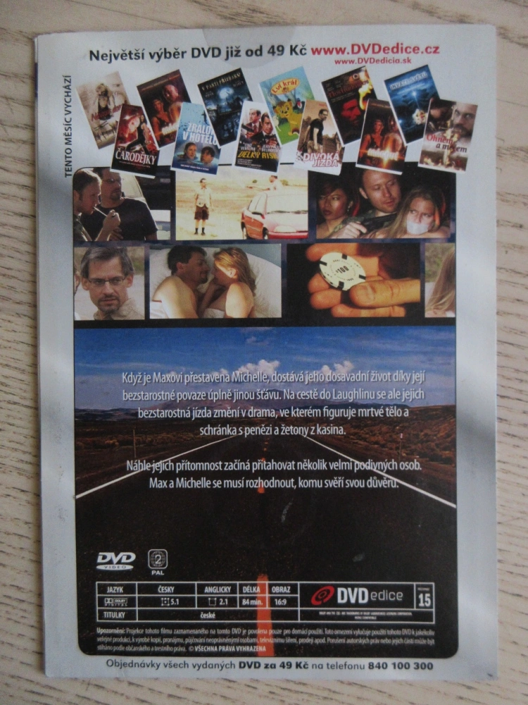 DIVOKÁ JÍZDA, DVD FILM