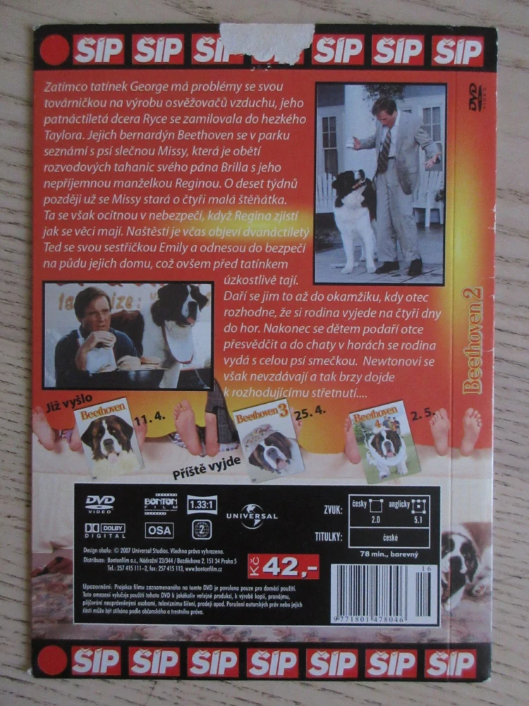 BEETHOVEN 2, DVD FILM