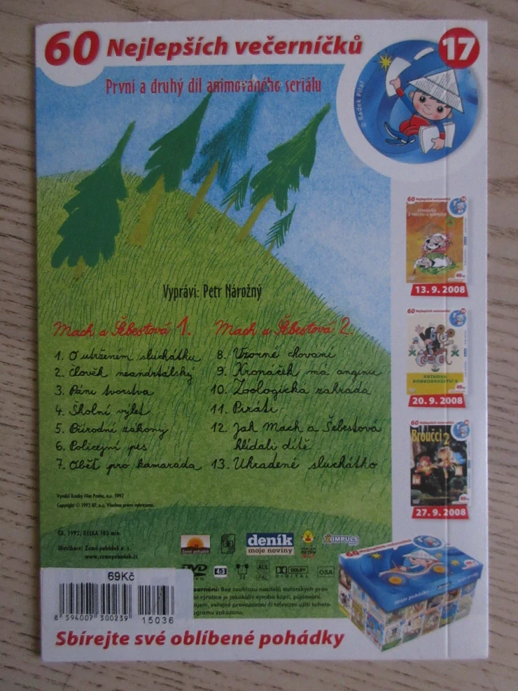 MACH A ŠEBESTOVÁ, 1-2, DVD FILM