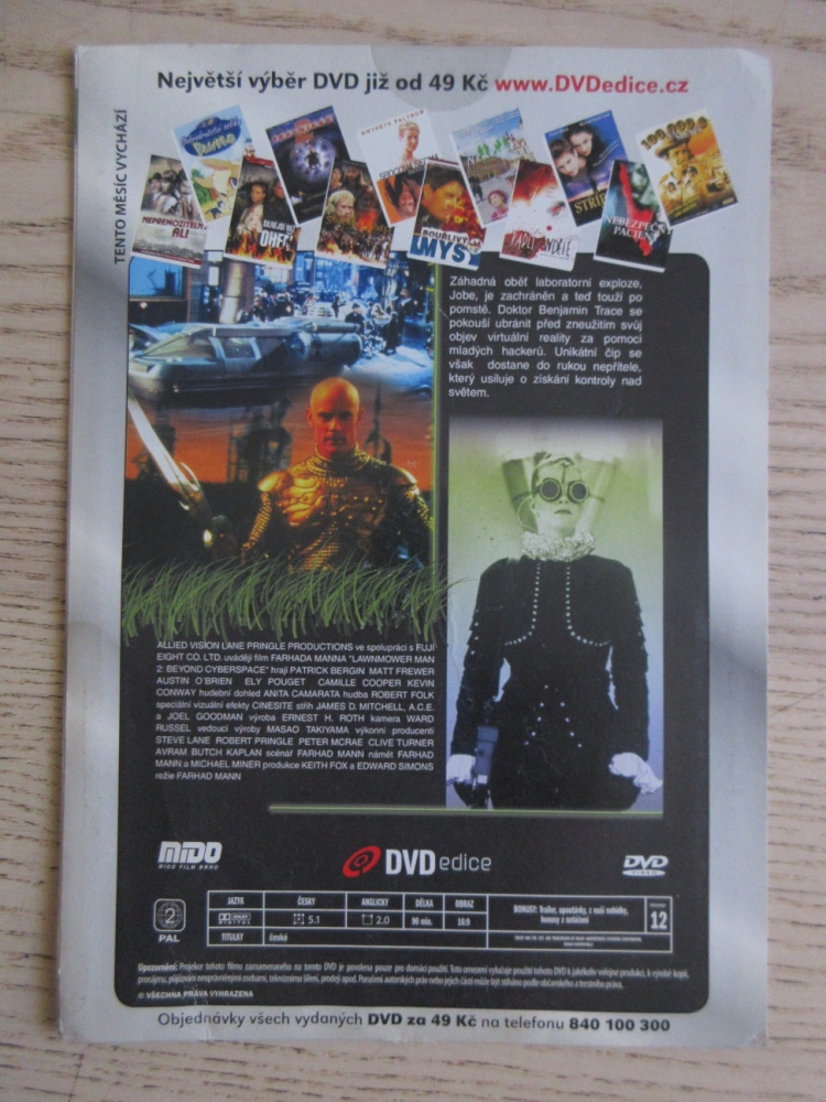 TRÁVNÍKÁŘ 2, DVD FILM