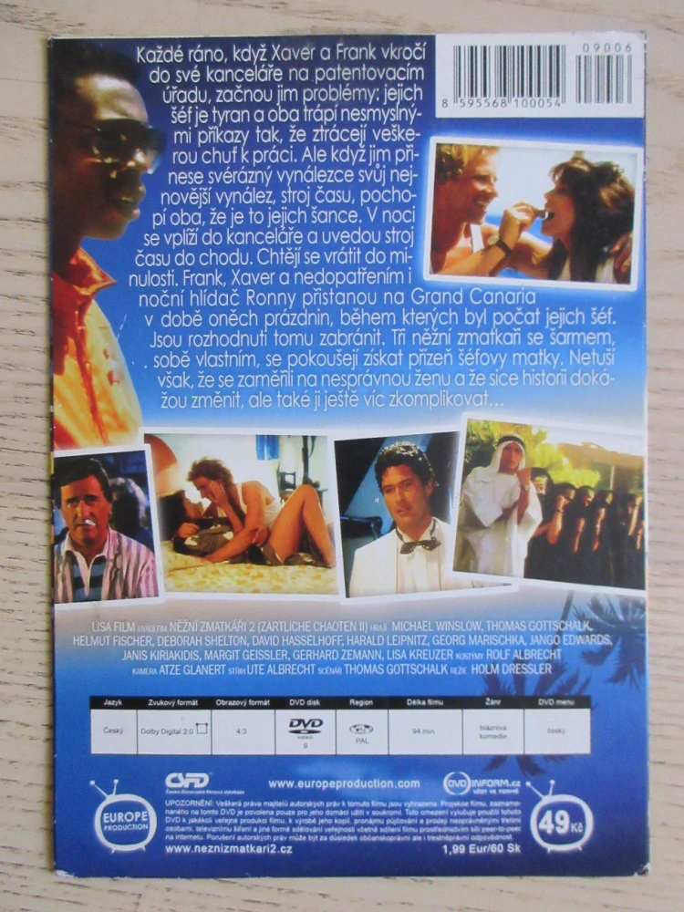 NĚŽNÍ ZMATKÁŘI 2, T. GOTTCHALK, D. HASSELHOFF, DVD FILM