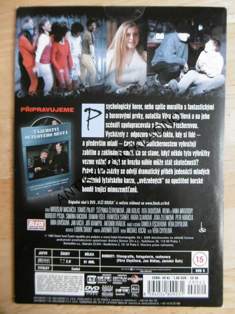 VLČÍ BOUDA, DVD FILM