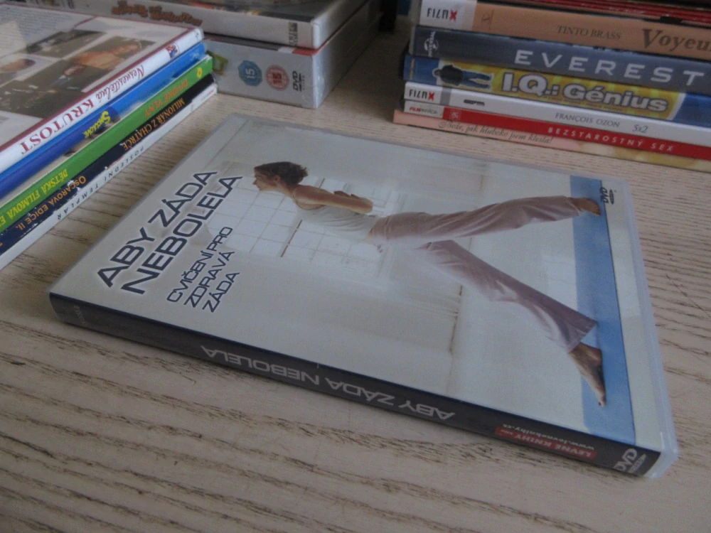 ABY ZÁDA NEBOLELA, CVIČENÍ PRO ZDRAVÁ ZÁDA, DVD FILM