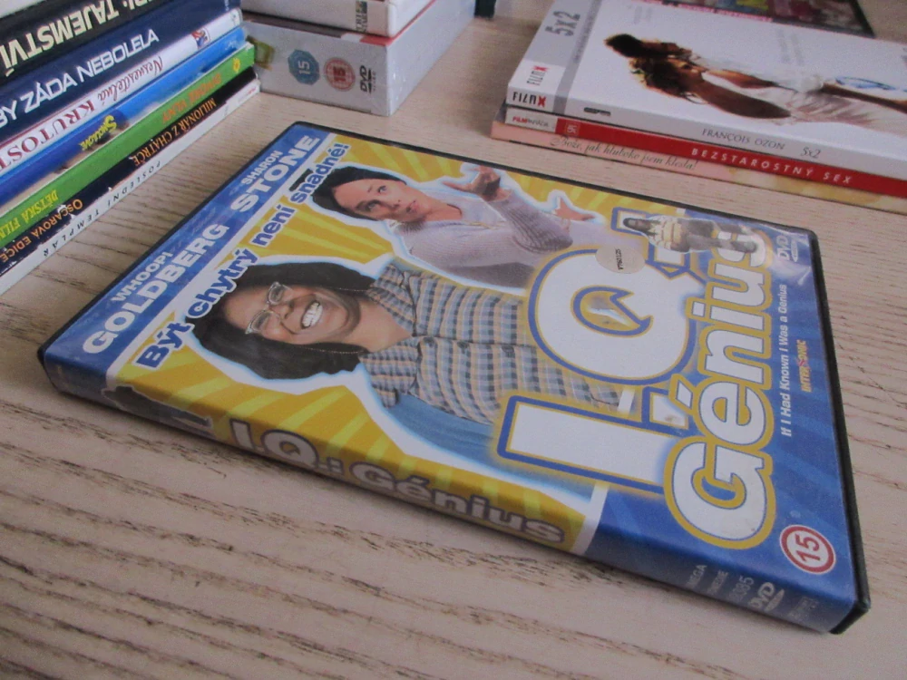 I.Q. GÉNIUS, W. GOLDBERG, S. STONE, DVD FILM