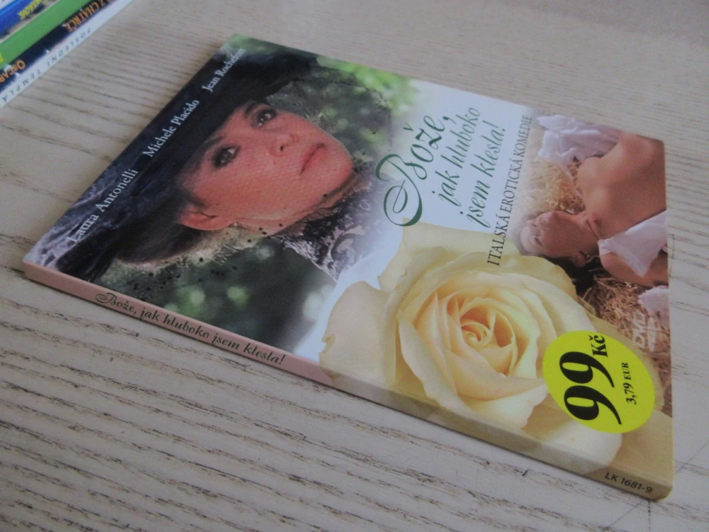 BOŽE, JAK HLUBOKO JSEM KLESLA!, L. ANTONELLI, M. PLACIDO, DVD FILM