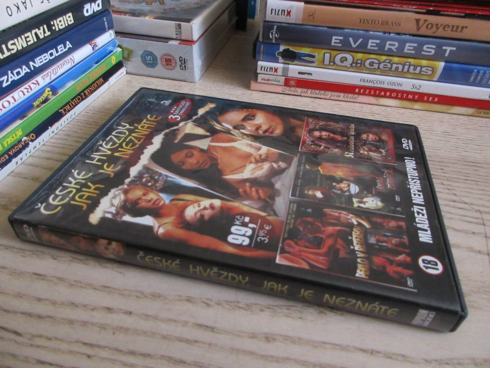 ČESKÉ HVĚZDY, JAK JE NEZNÁTE, 3X DVD FILM