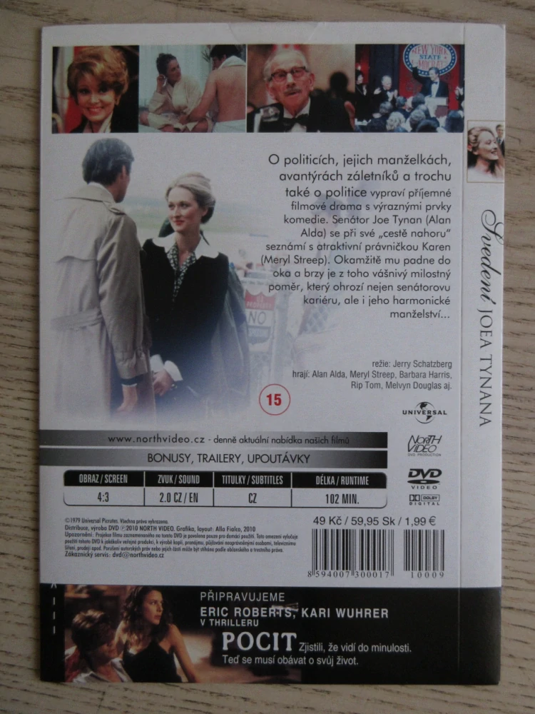 SVEDENÍ, M. STREEP, A. ALDA, DVD FILM