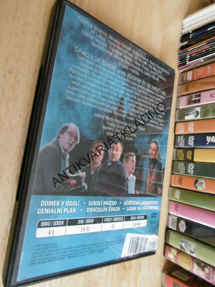 DRÁCULŮV ŠVAGR, 2., DVD FILM ČR