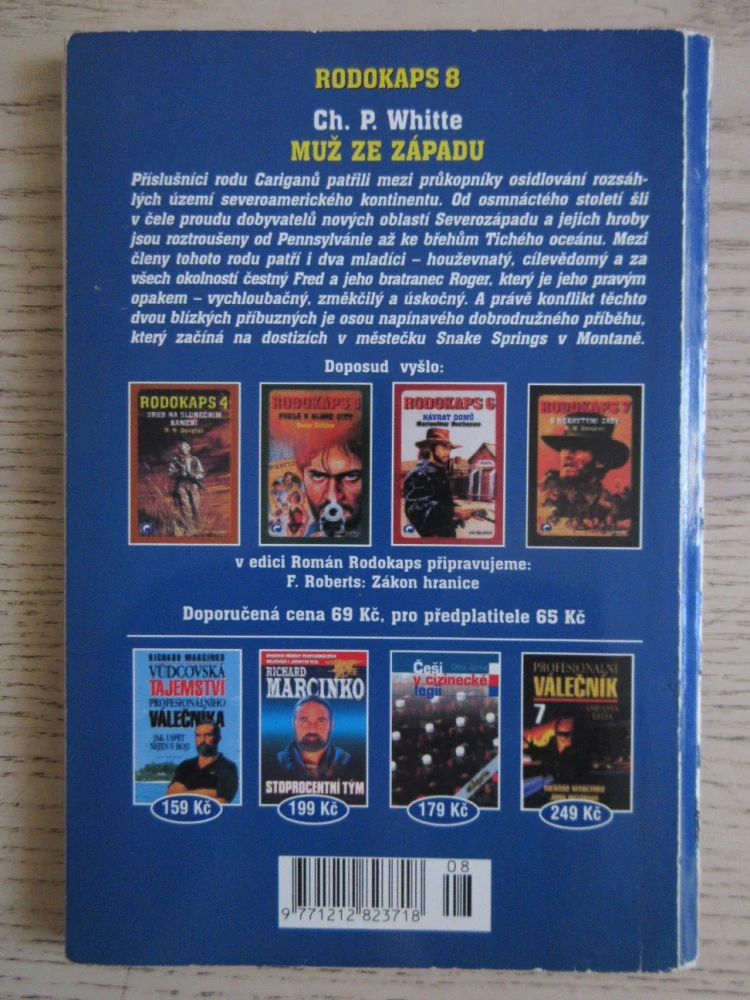 MUŽ ZE ZÁPADU, CH. P. WHITTE, RODOKAPS 8, **an