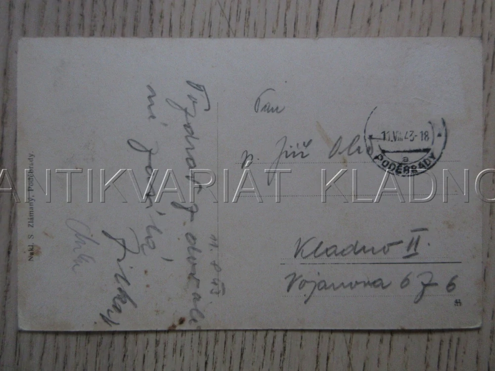 PODĚBRADY, RODNÝ ZÁMEK KRÁLE JIŘÍHO, OKRES NYMBURK, POHLEDNICE 1669