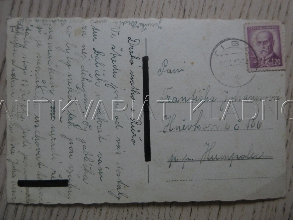 ŽELEZNÁ RUDA?, OKRES KLATOVY, POHLEDNICE 1677