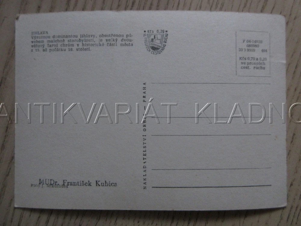 JIHLAVA, OKRES JIHLAVA, POHLEDNICE 1744