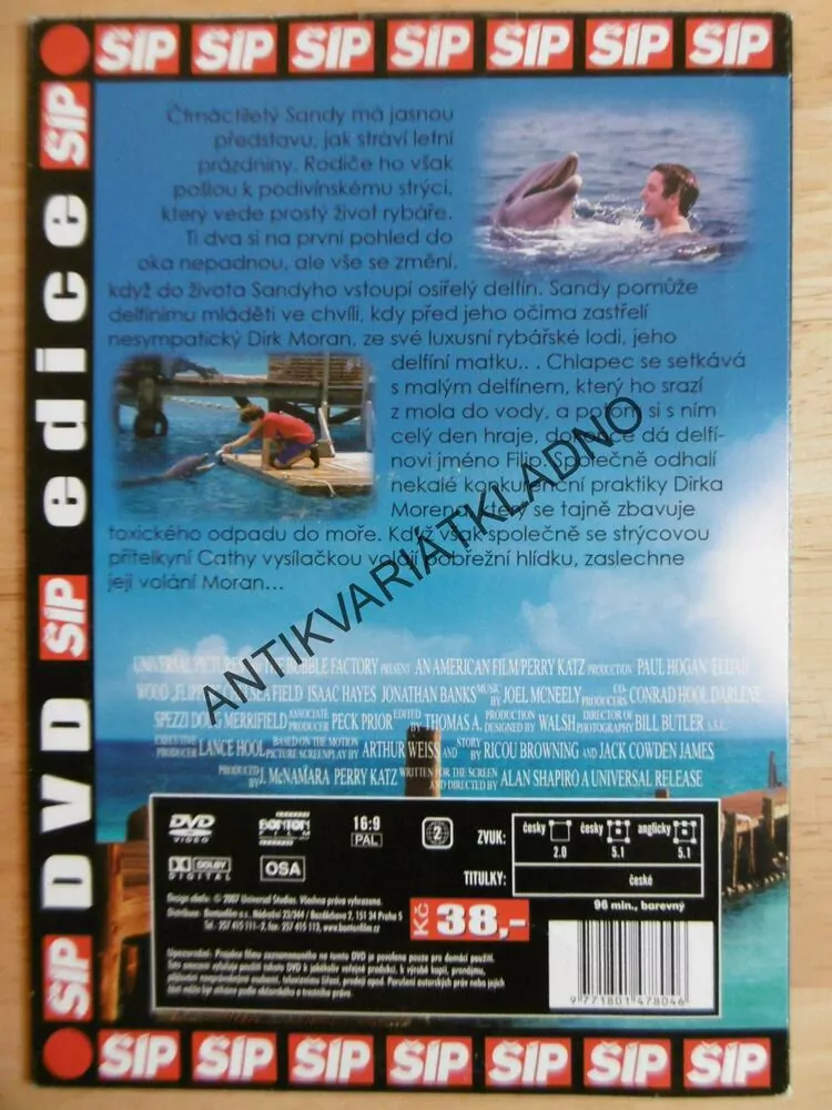 DELFÍN FILIP, DVD FILM