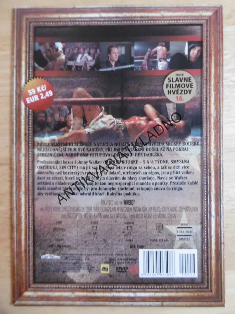 HOMEBOY, DVD FILM