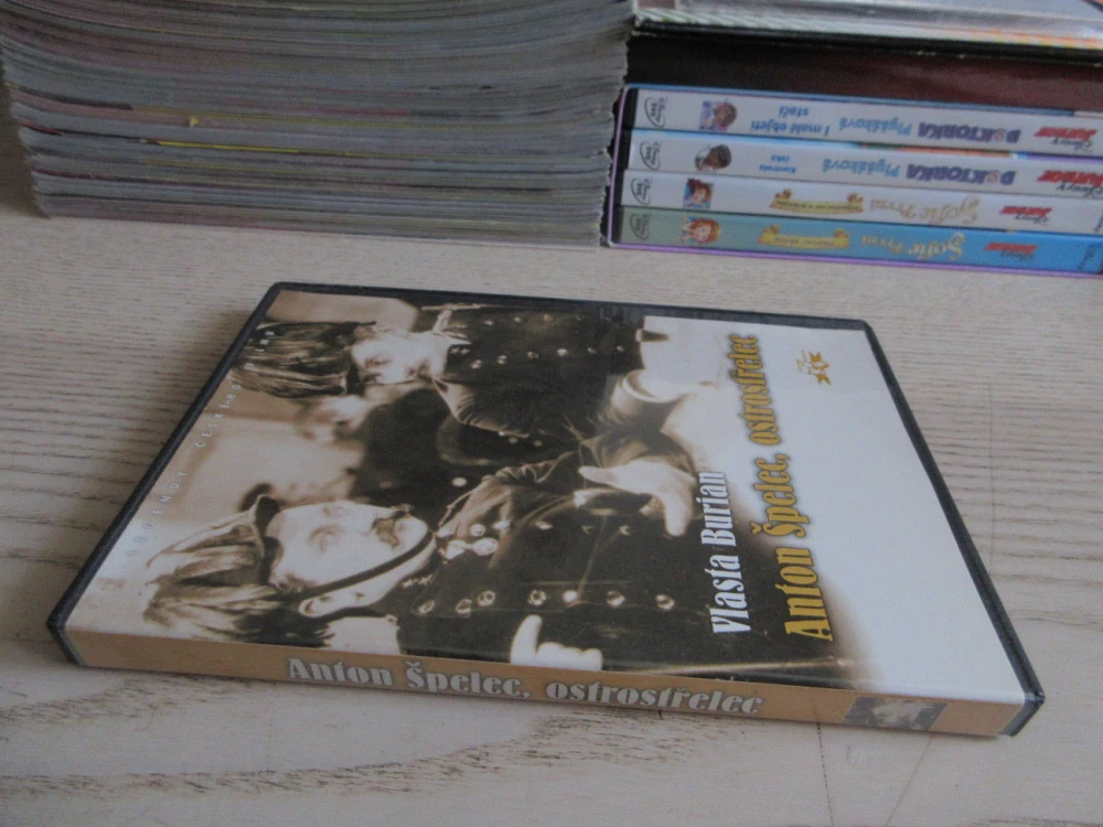 ANTON ŠPELEC, OSTROSTŘELEC, V. BURIAN, DVD FILM ČR