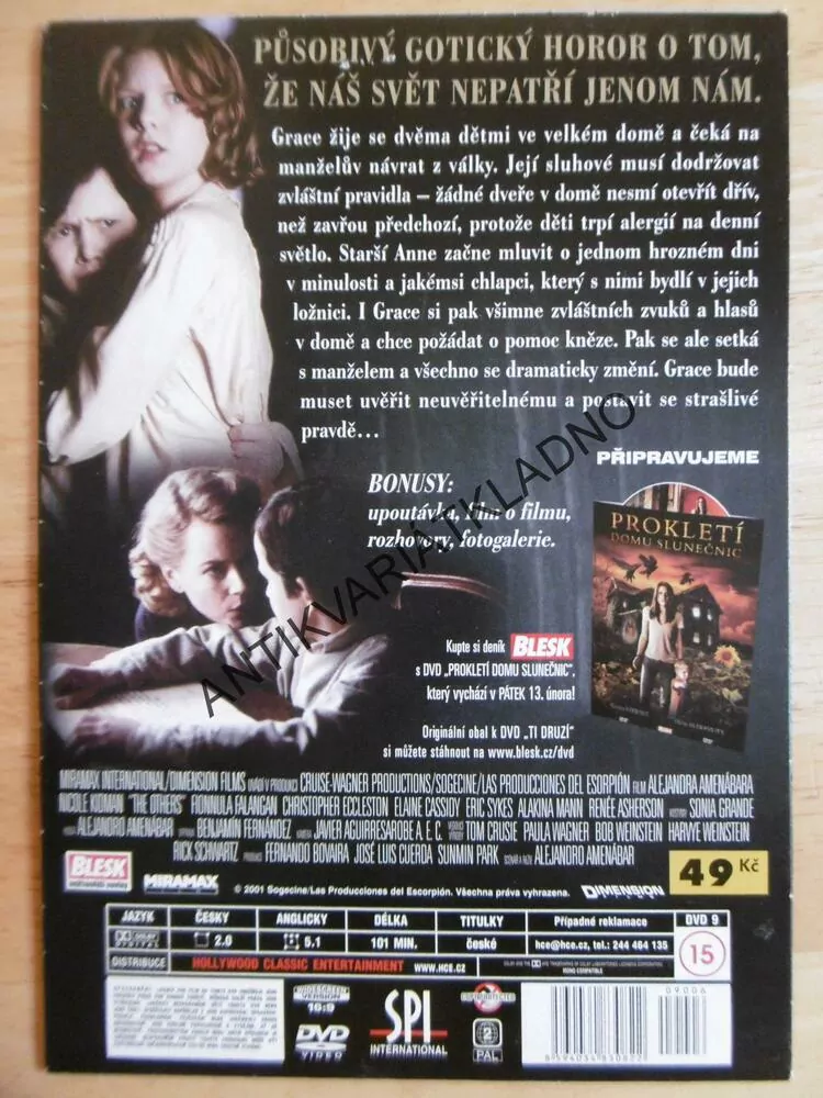TI DRUZÍ, DVD FILM
