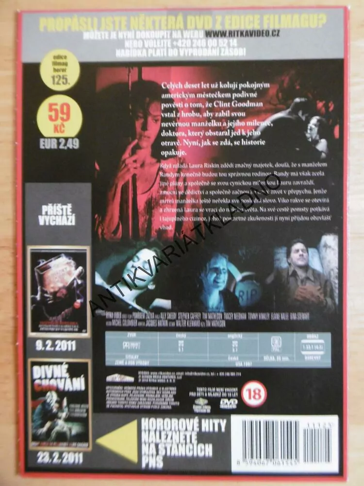 POHŘBENI ZAŽIVA, DVD FILM