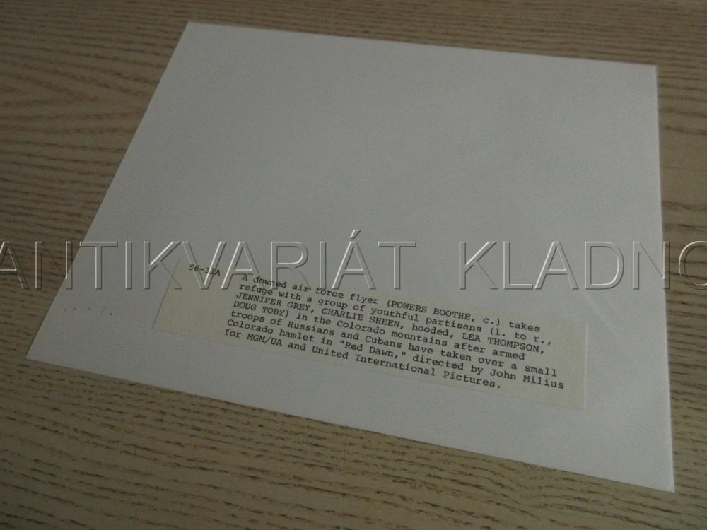 RUDÝ ÚSVIT, J. GREY, P. BOOTHE, FOTOSKA FILM USA 15694