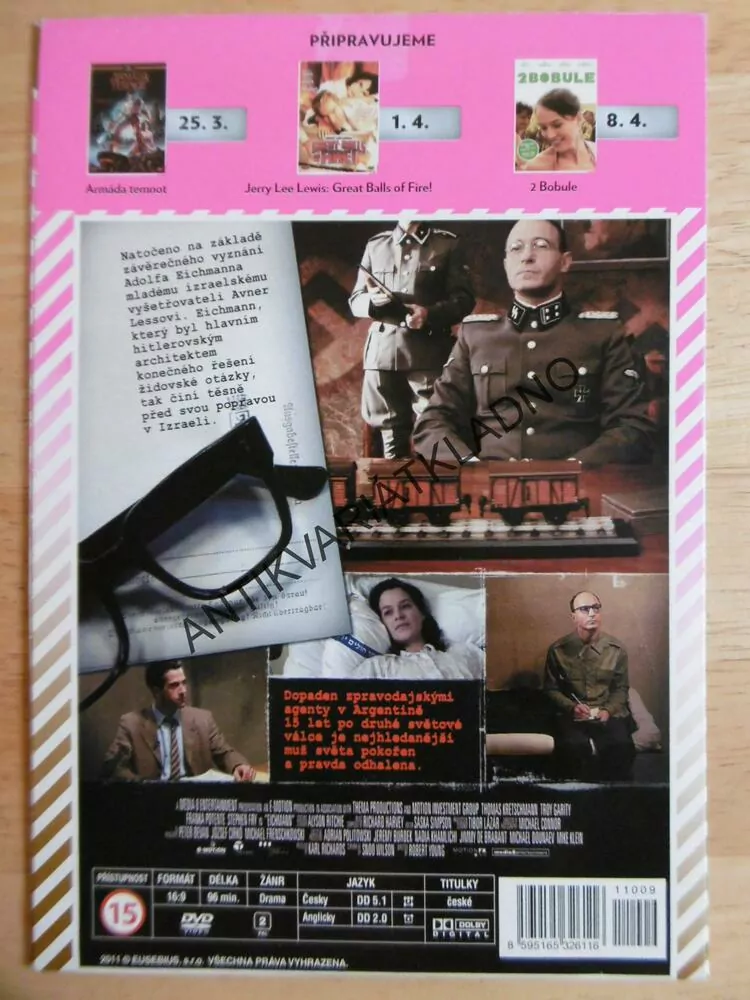 ADOLF EICHMANN, DVD FILM