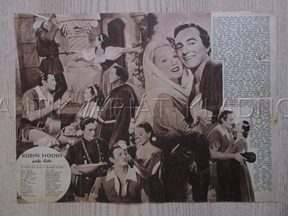 ROBIN HOOD, J. HALL, BIO PROGRAM ČŠ-2 Č. 8