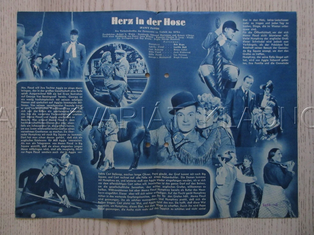 FANCY PANTS, B. HOPE, BIO PROGRAM ČŠ-2 Č. 12