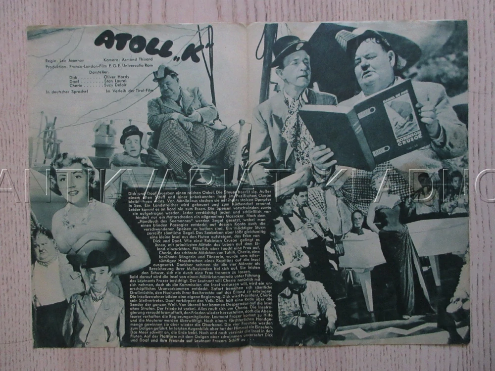 ATOLL-K, LAUREL A HARDY, BIO PROGRAM ČŠ-2 Č. 31