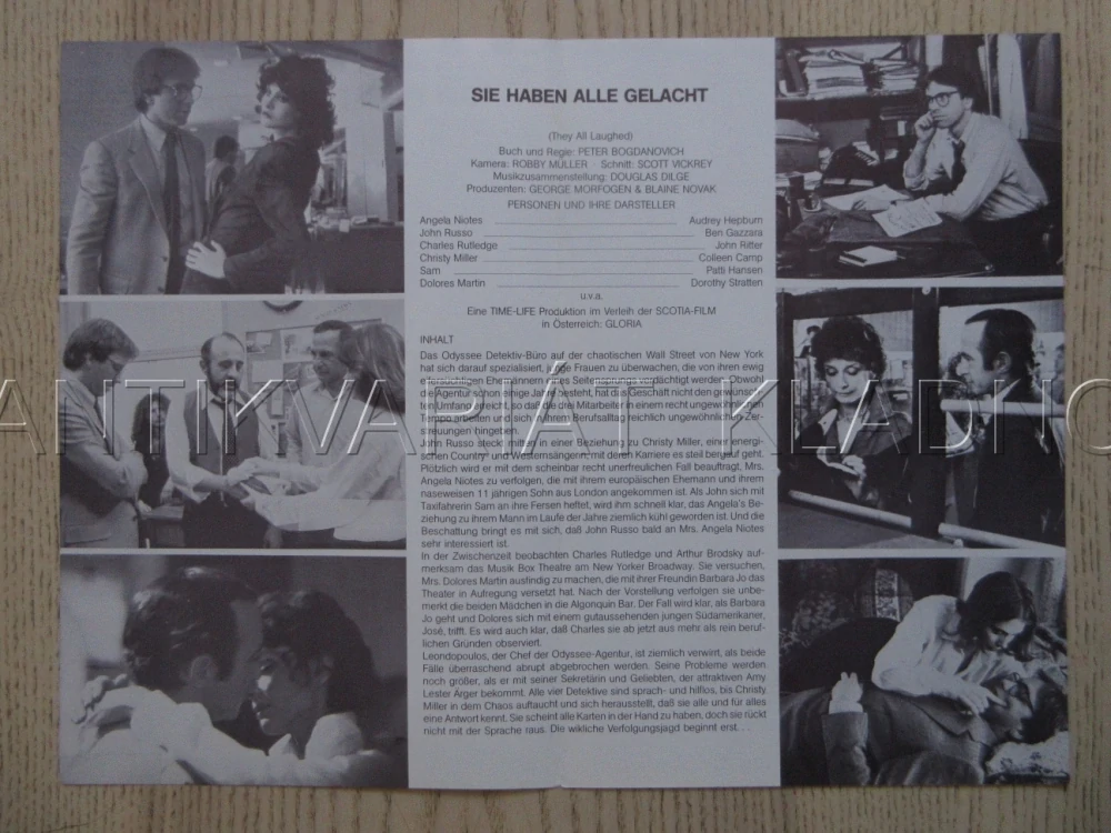 THEY ALL LAUGHED, A. HEPBURN, BIO PROGRAM ČŠ-2 Č. 39
