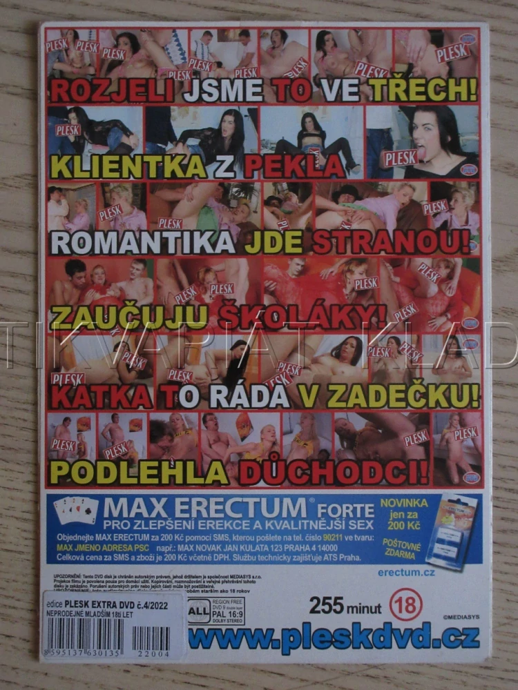 PLESK EXTRA, 255 MIN, DVD FILM