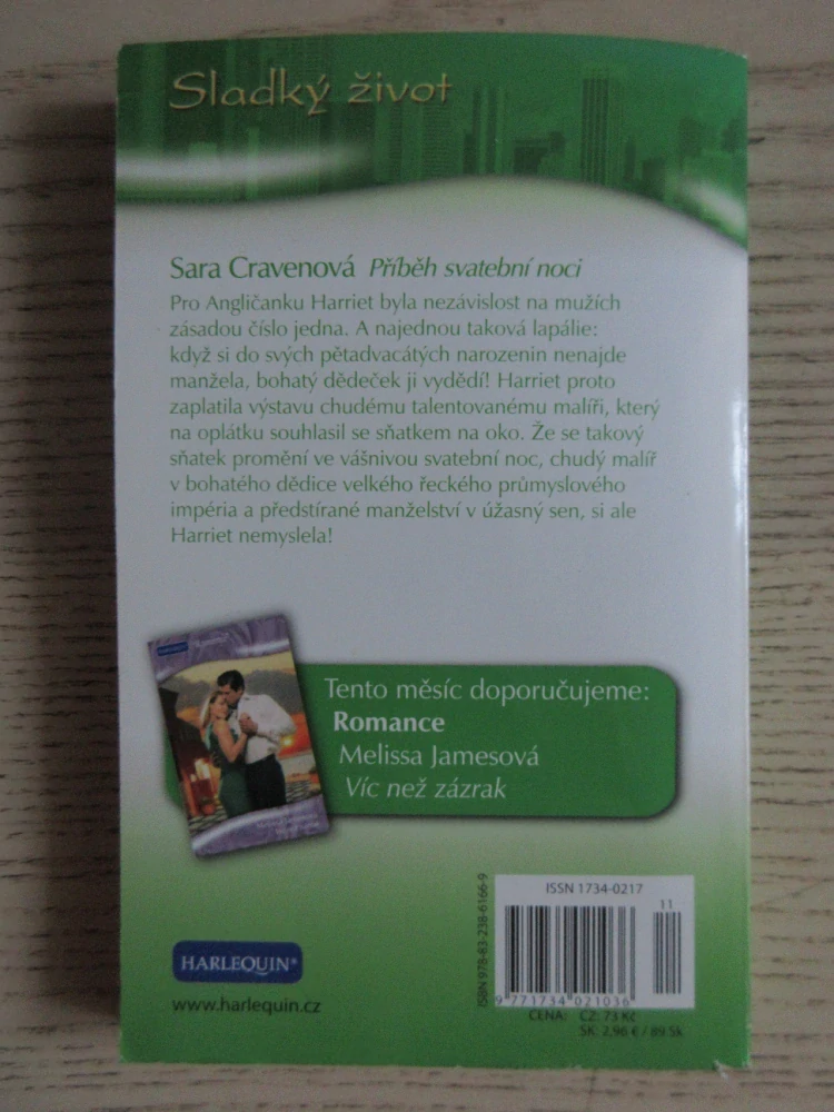 PŘÍBĚH SVATEBNÍ NOCI, SARA CRAVENOVÁ, **an