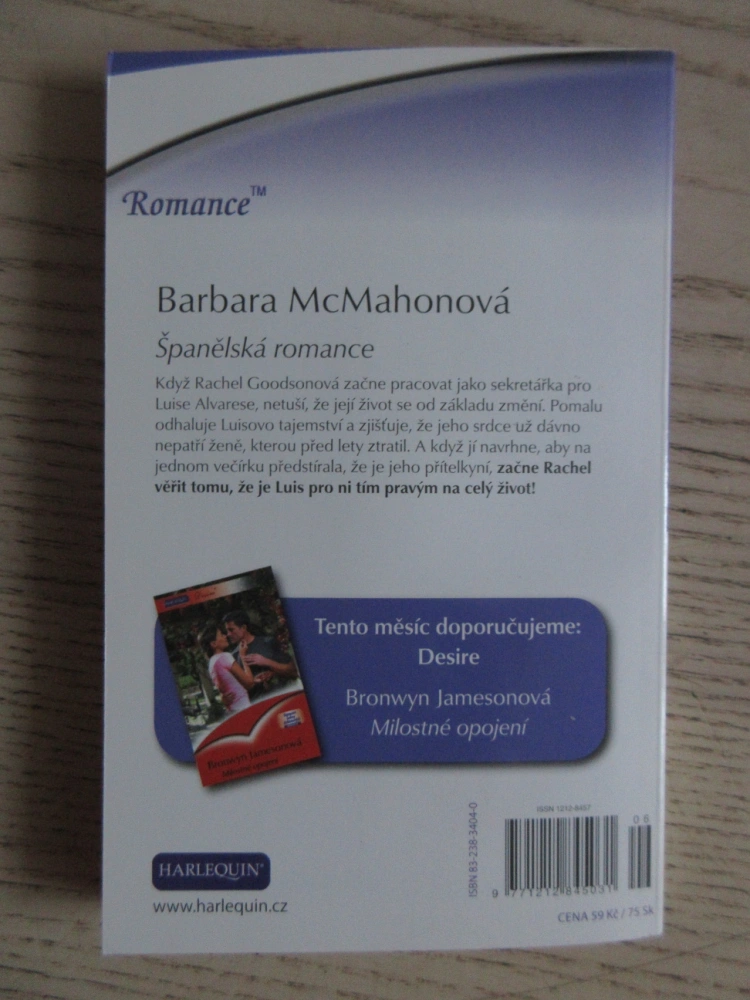 ŠPANĚLSKÁ ROMANCE, BARBARA MCMAHONOVÁ, **an