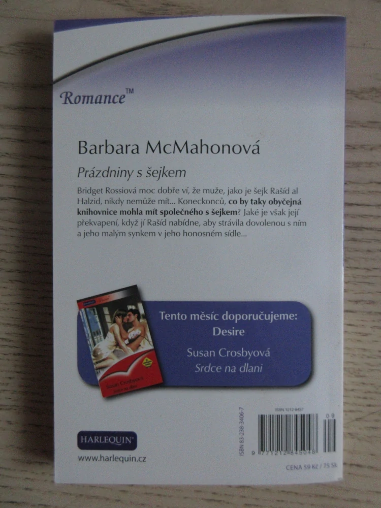 PRÁZDNINY S ŠEJKEM, BARBARA MCMAHONOVÁ, **an