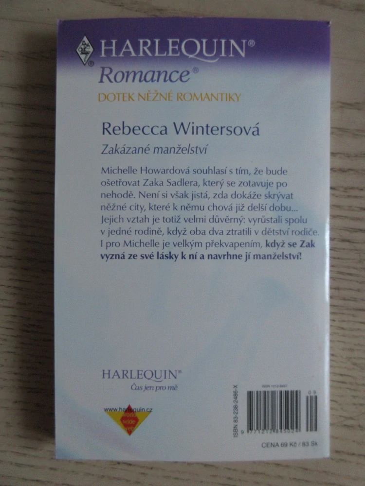 ZAKÁZANÉ MANŽELSTVÍ, REBECCA WINTERSOVÁ, **an