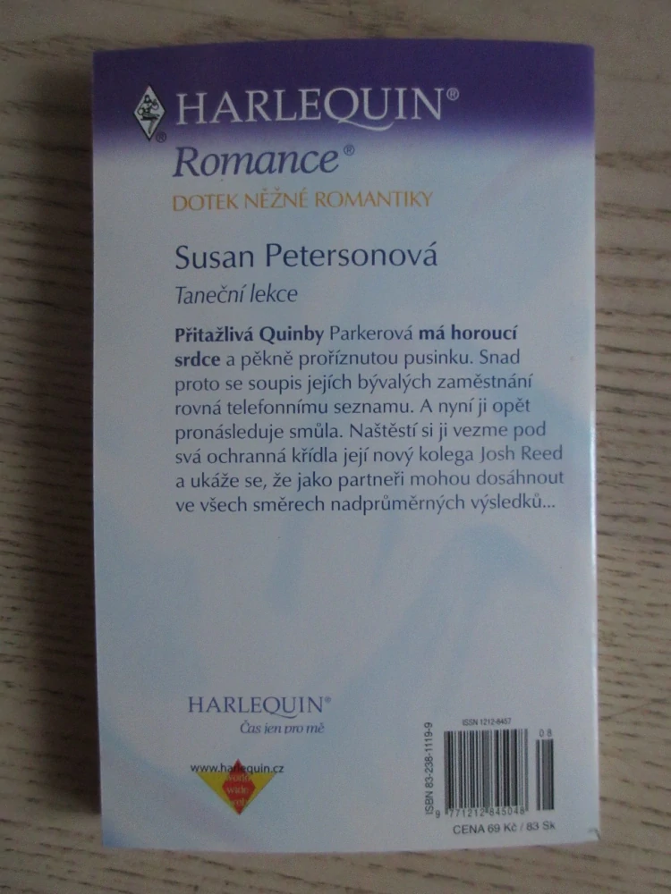 TANEČNÍ LEKCE, SUSAN PETERSONOVÁ, **an