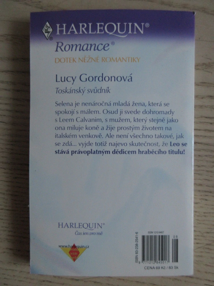 TOSKÁNSKÝ SVŮDNÍK, LUCY GORDONOVÁ, **an