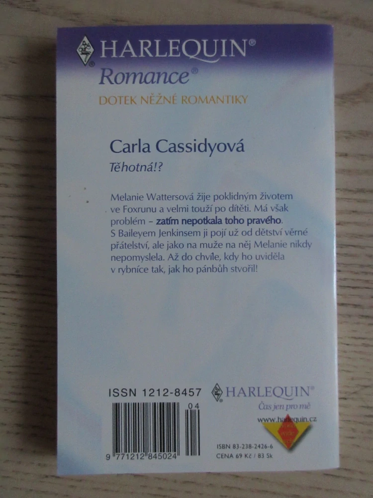 TĚHOTNÁ!?, CARLA CASSIDYOVÁ, **an