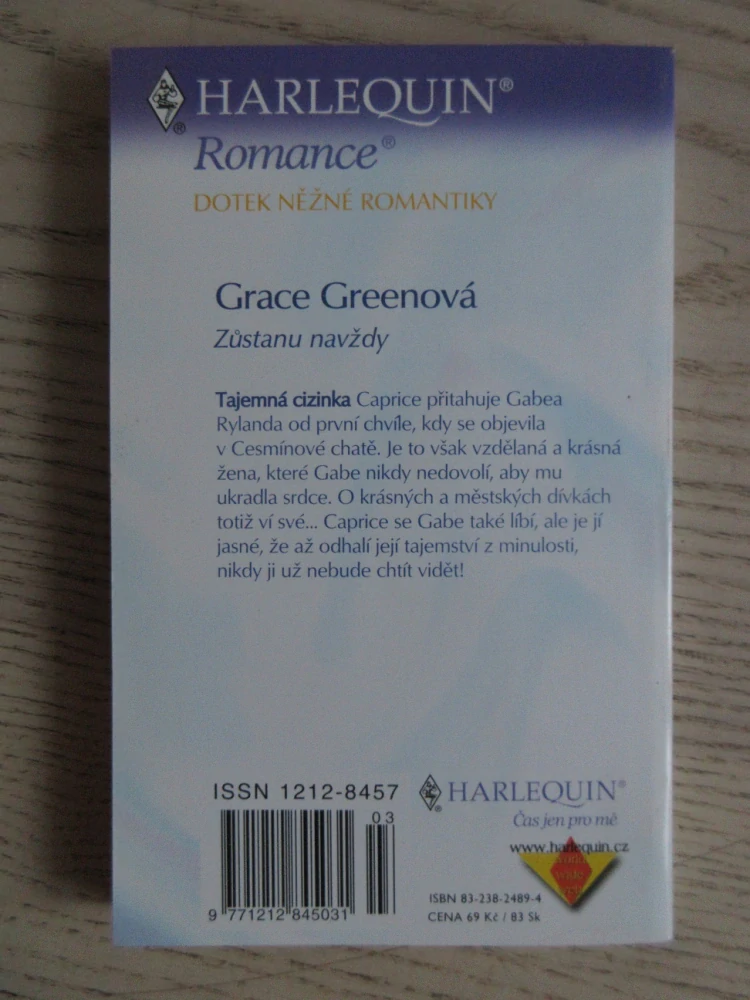 ZŮSTANU NAVŽDY, GRACE GREENOVÁ, **an