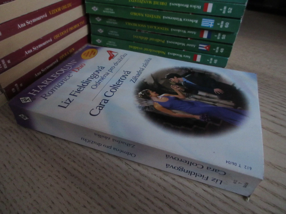 ODMĚNA PRO DRUŽIČKU, LIZ FIELDINGOVÁ, ZÁHADNÁ ZÁSILKA, CARA COLTEROVÁ, **an