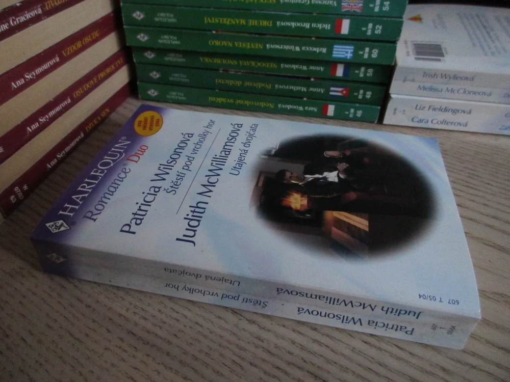 ŠTĚSTÍ POD VRCHOLKY HOR, PATRICIA WILSONOVÁ, UTAJENÁ DVOJČATA, JUDITH MCWILLIAMSOVÁ, **an