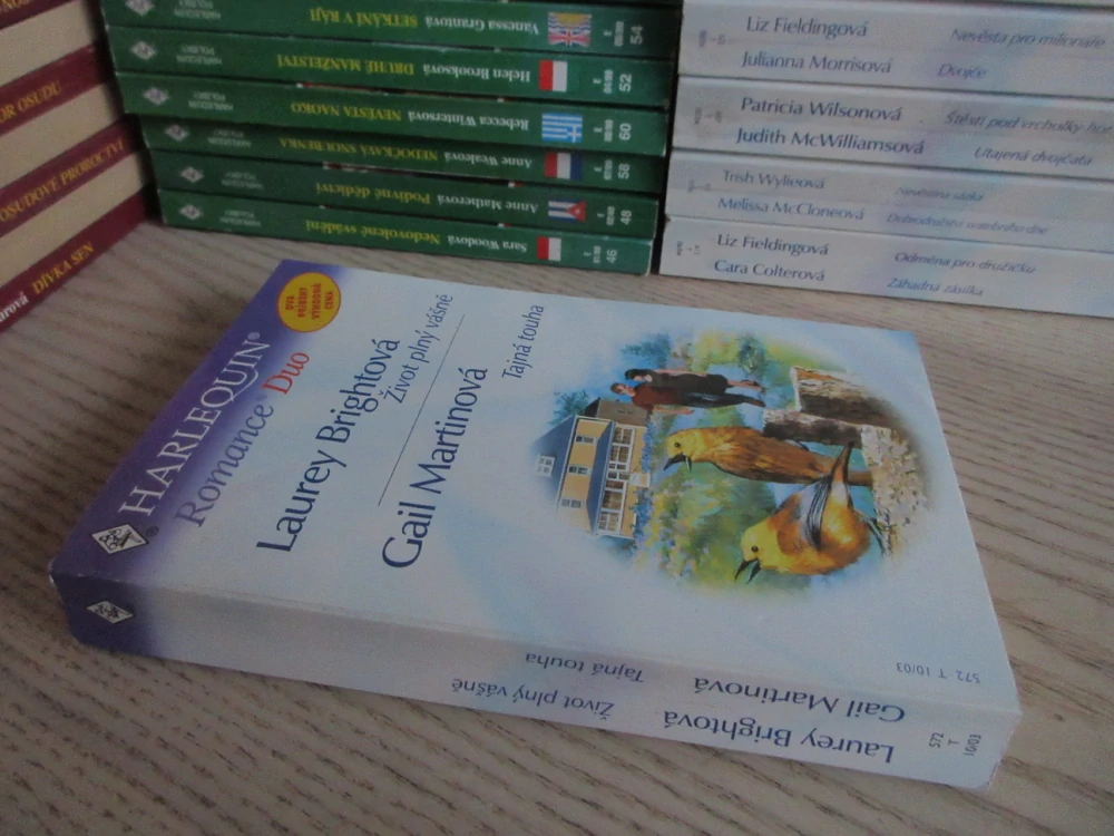 ŽIVOT PLNÝ VÁŠNĚ, LAUREY BRIGHTOVÁ, TAJNÁ TOUHA, GAIL MARTINOVÁ, **an