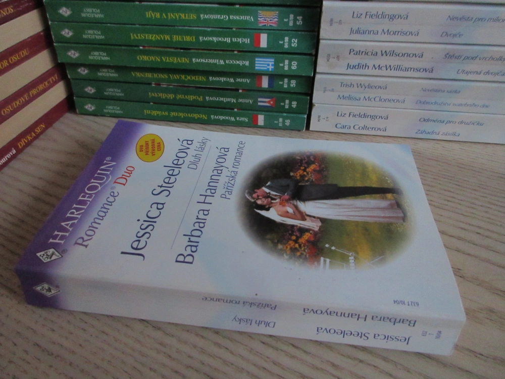 DLUH LÁSKY, JESSICA STEELEOVÁ, PAŘÍŽSKÁ ROMANCE, BARBARA HANNAYOVÁ, **an