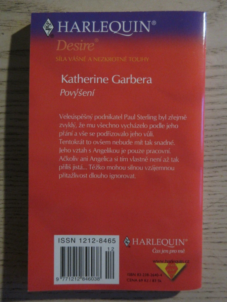 POVÝŠENÍ, KATHERINE GARBERA, **an