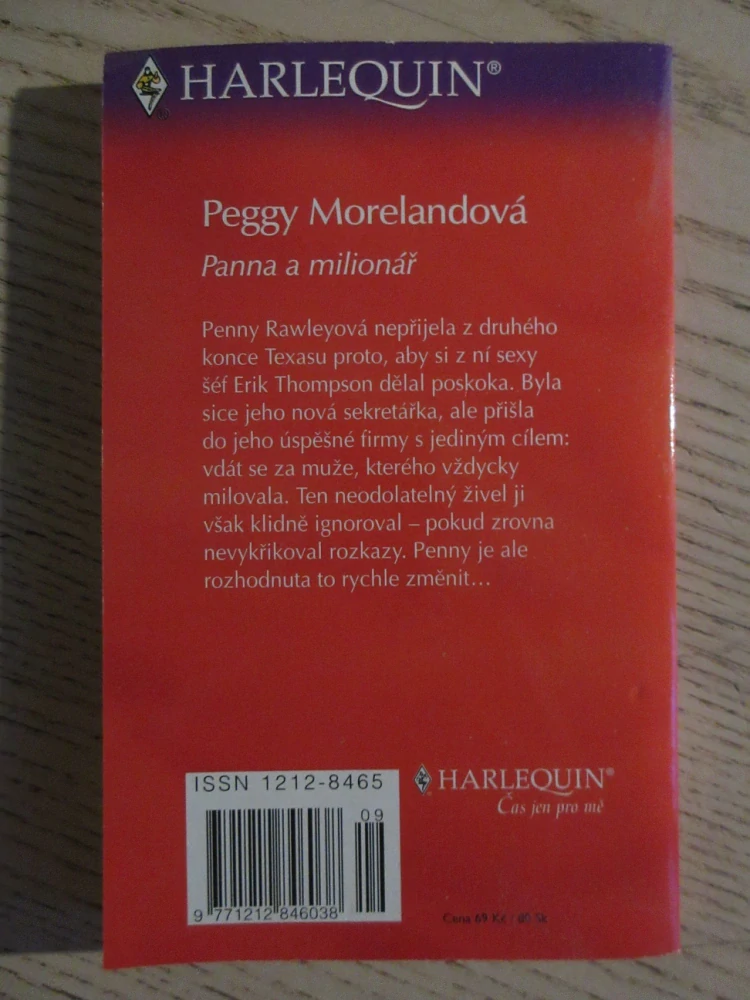 PANNA A MILIONÁŘ, PEGGY MORELANDOVÁ, **an