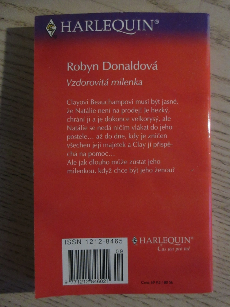 VZDOROVITÁ MILENKA, ROBYN DONALDOVÁ, **an