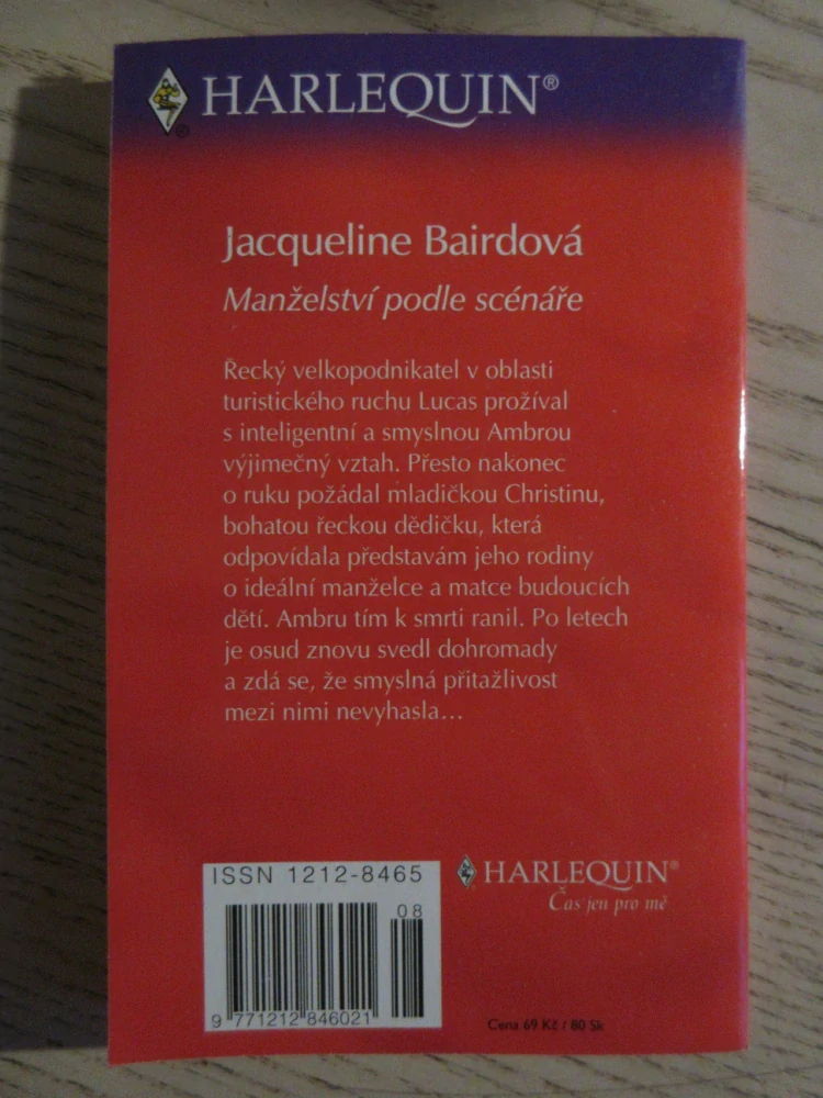 MANŽELSTVÍ PODLE SCÉNÁŘE, JACQUELINE BAIRDOVÁ, **an