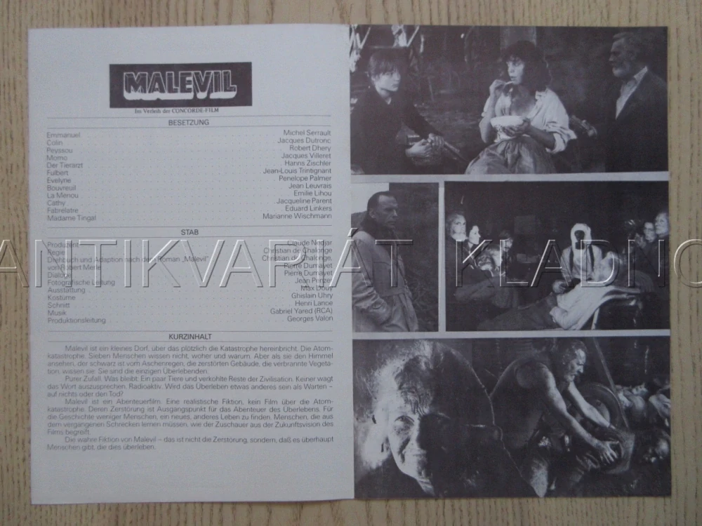 MALEVIL, J. L. TRINTIGNANT, BIO PROGRAM ČŠ-2 Č. 49