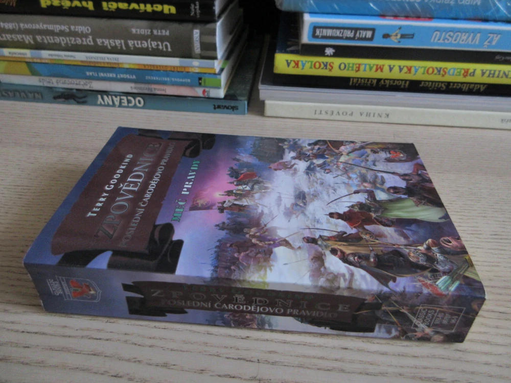 ZPOVĚDNICE 2: POSLEDNÍ ČARODĚJOVO PRAVIDLO, TERRY GOODKIND, MEČ PRAVDY, **an